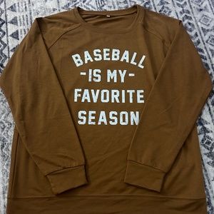 Baseball Crewneck
